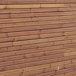 Dřevěné fasády thermo borovice