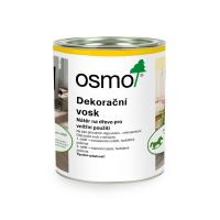 3111 Dekorační vosk transparentní, Bílý 0,75 l