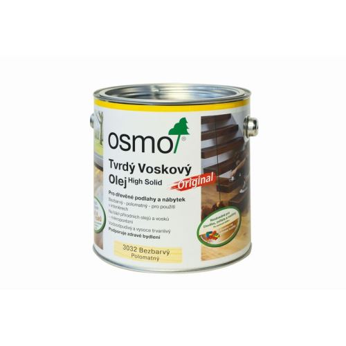 3032 Tvrdý voskový olej, hedvábný polomat
