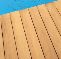 Terasové prkno garapa hladká/hladká  25/145/1830